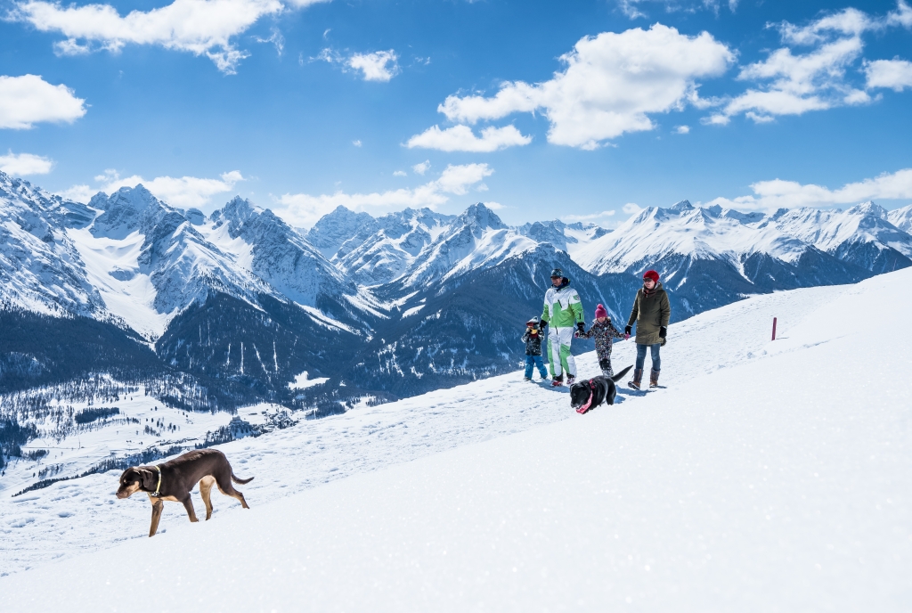 Familie Winterwandern