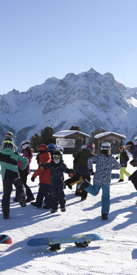 Snowboard Skischule Kinderland Element Snowboard Schnupperweekend