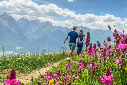 Wandern Paar