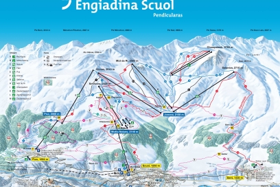 Pistenplan Scuol Motta Naluns