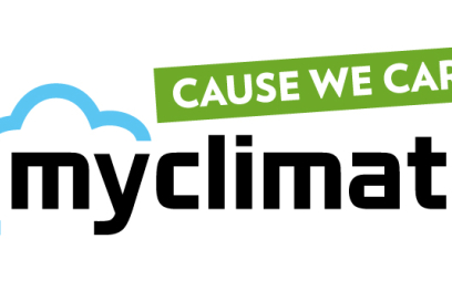 Logo con cause we care my climate