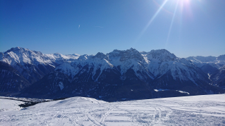 Winterwanderung Motta Naluns - Jonvrai - Sent