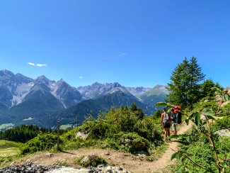Wandern Paar