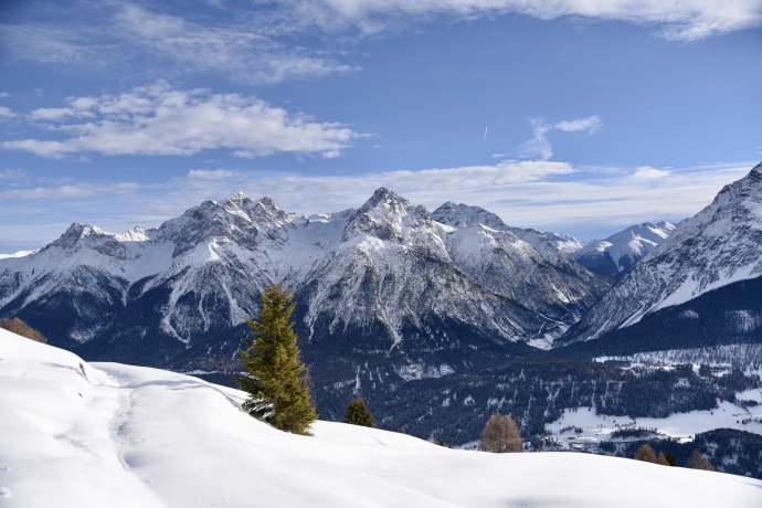Wandern Winter