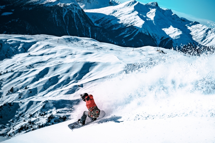 Snowboarden Elena Koenz